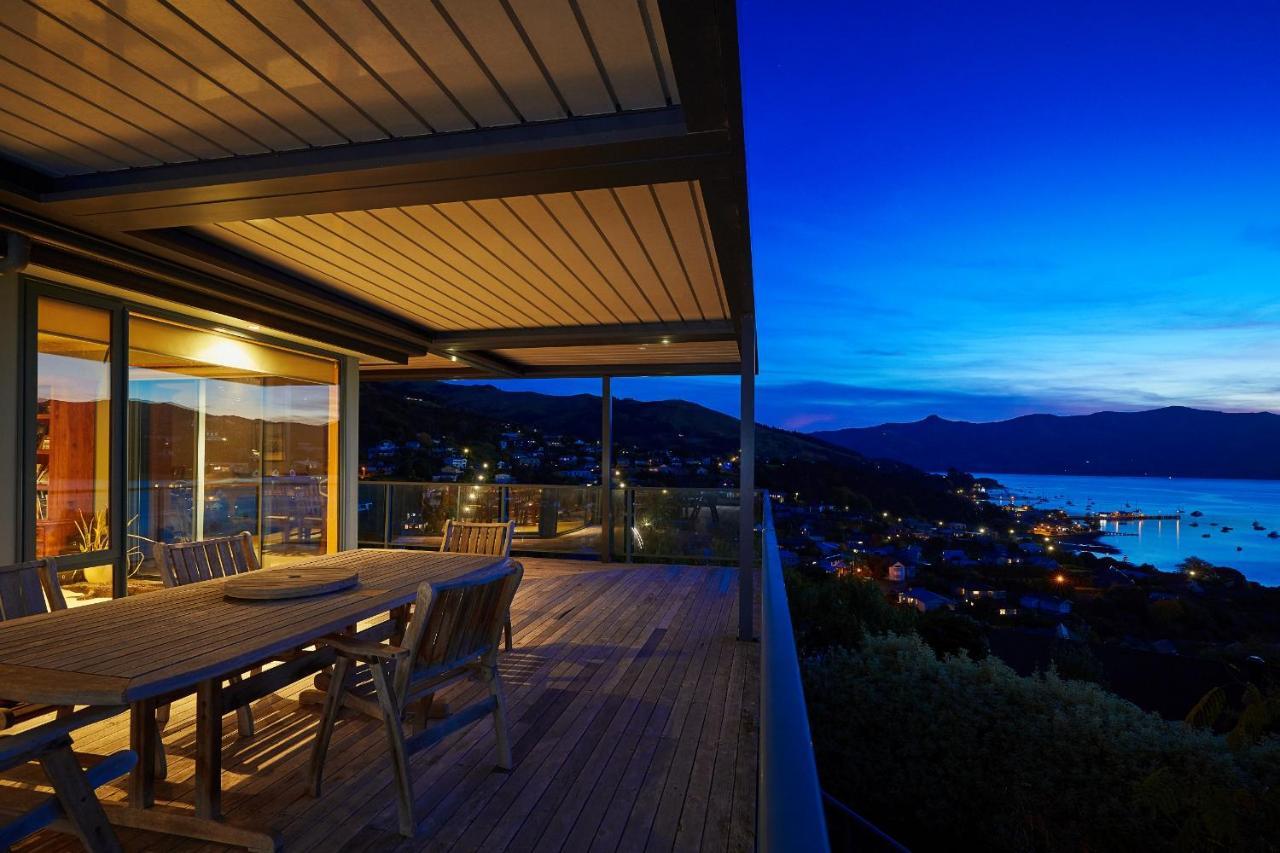 Akaroa Holiday Home Spacious And Quite With Stunning Harbour Views And Close To Town Exterior photo